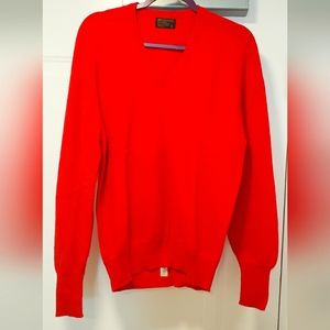 Vintage Cashmere Sweater JC Penny's 1960s 1970s Union made USA sz Large Unisex